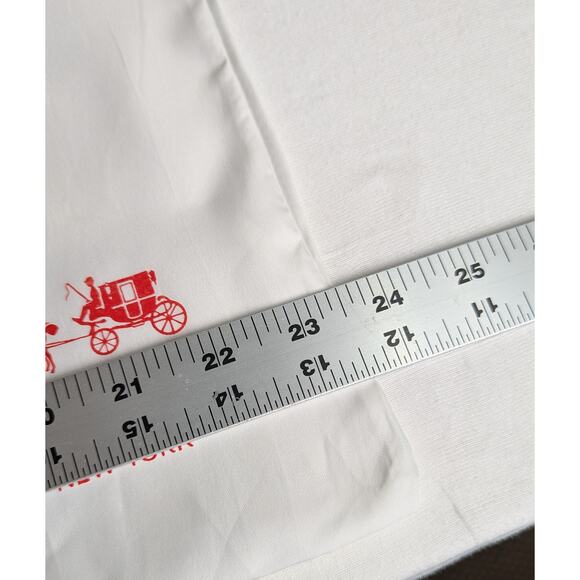 2 Coach dust covers 18" x 23" polysatin New 23'x19" red Stagecoach printed logo - Picture 2 of 4